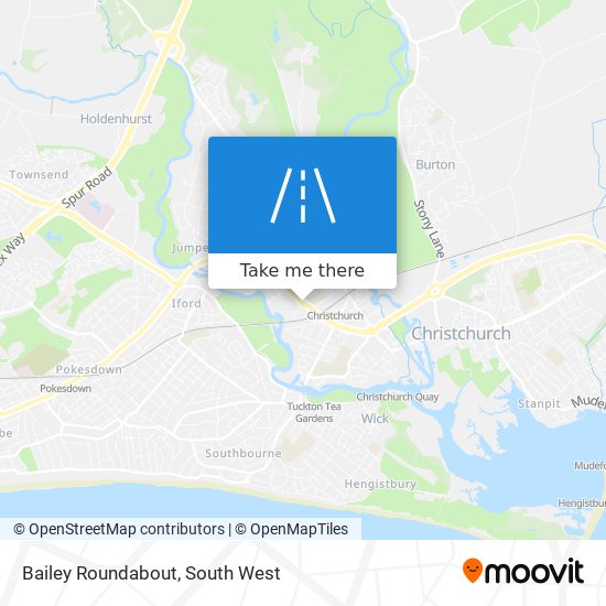 Bailey Roundabout map