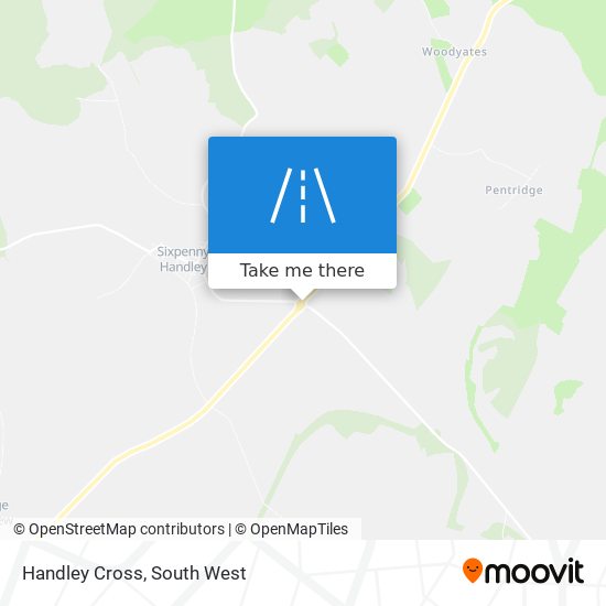 Handley Cross map