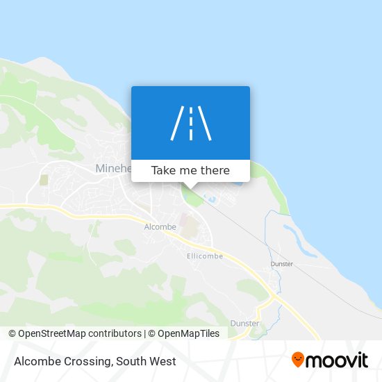 Alcombe Crossing map