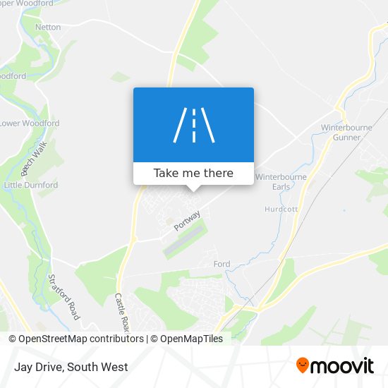 Jay Drive map