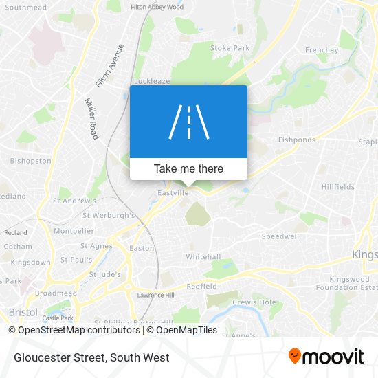 Gloucester Street map