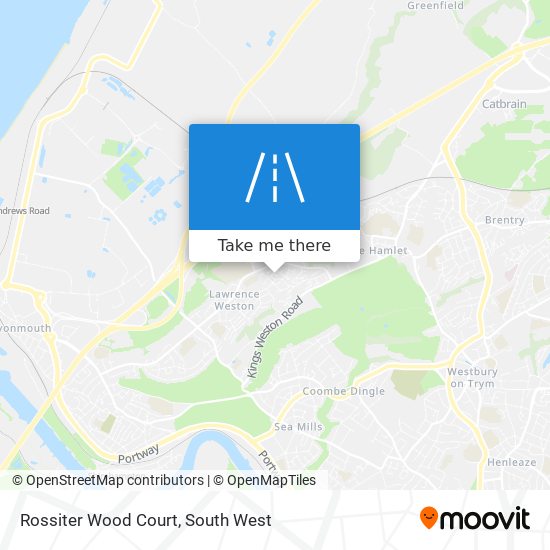 Rossiter Wood Court map