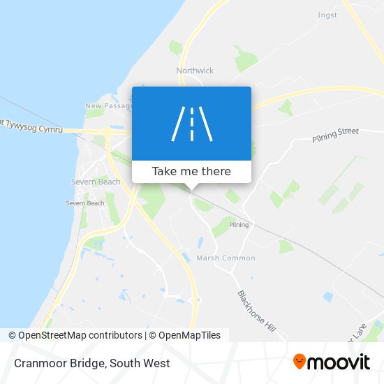 Cranmoor Bridge map