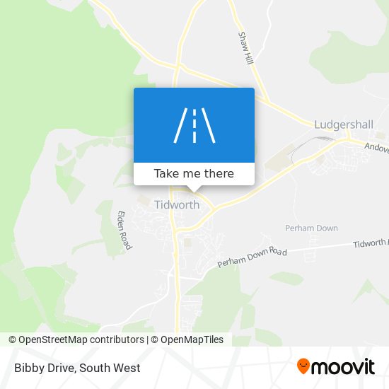 Bibby Drive map