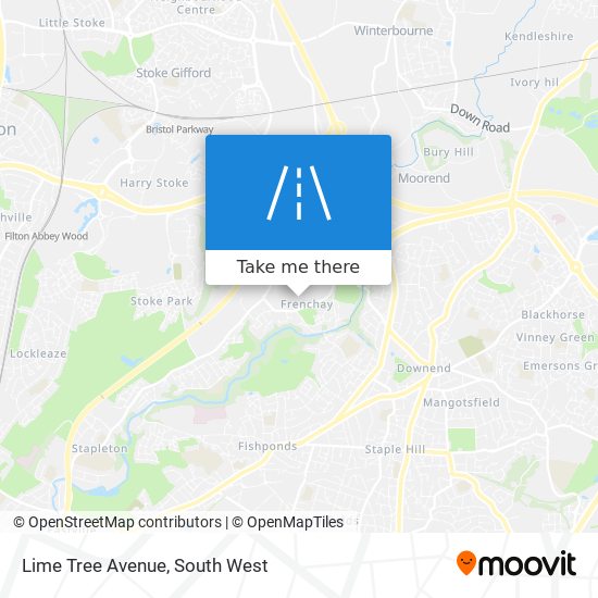 Lime Tree Avenue map