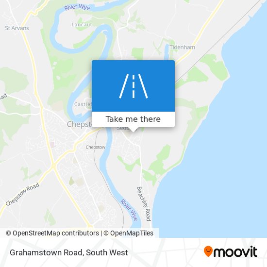 Grahamstown Road map