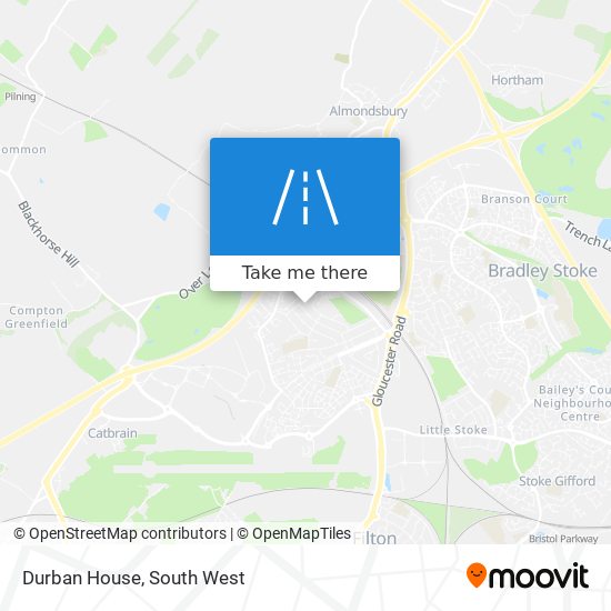 Durban House map