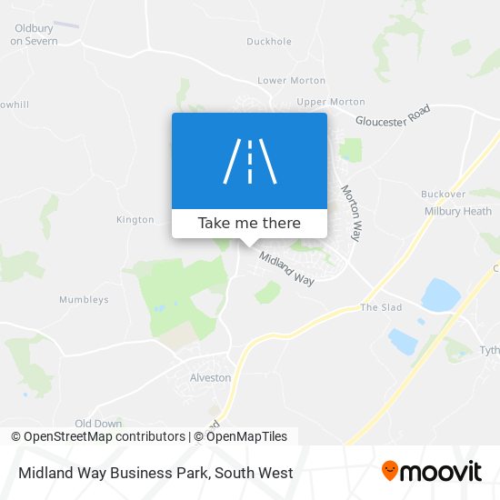 Midland Way Business Park map