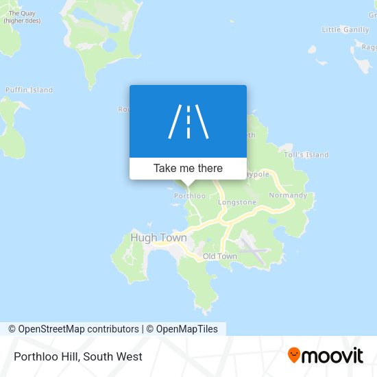 Porthloo Hill map