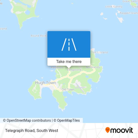 Telegraph Road map