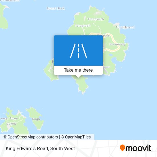 King Edward's Road map