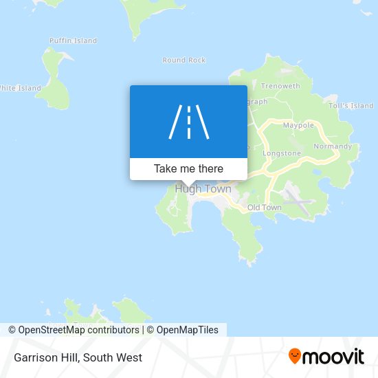 Garrison Hill map