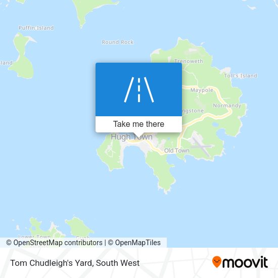 Tom Chudleigh's Yard map