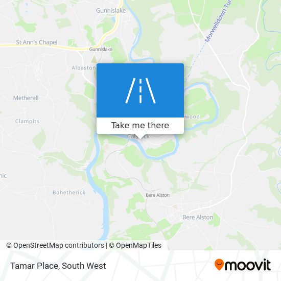 Tamar Place map