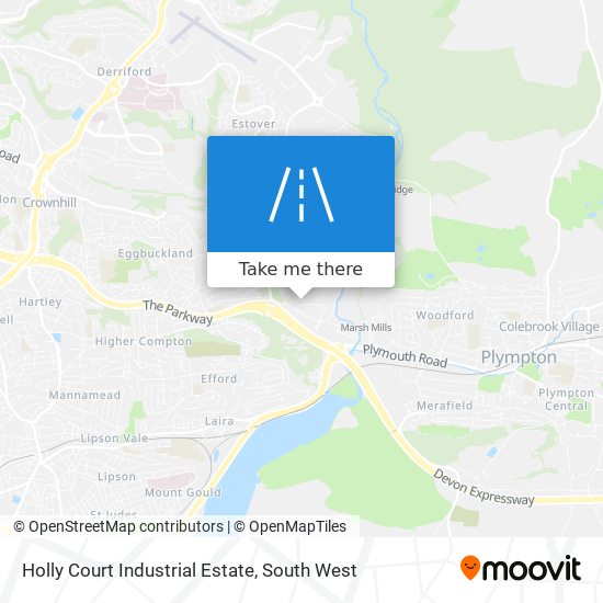 Holly Court Industrial Estate map