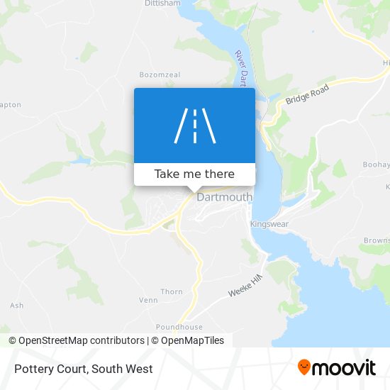 Pottery Court map