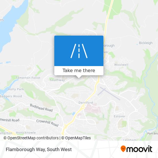 Flamborough Way map