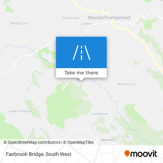 Fairbrook Bridge map