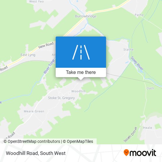 Woodhill Road map