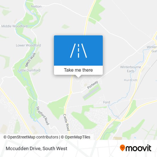 Mccudden Drive map