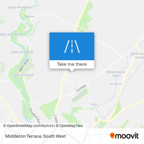 Middleton Terrace map