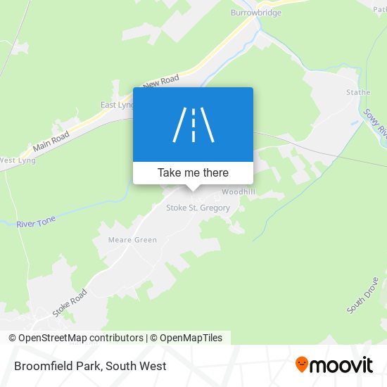 Broomfield Park map