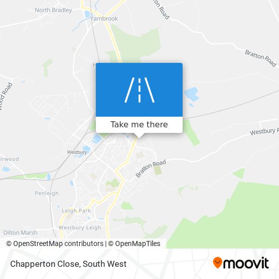 Chapperton Close map