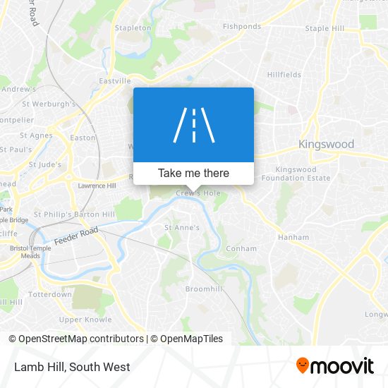 Lamb Hill map