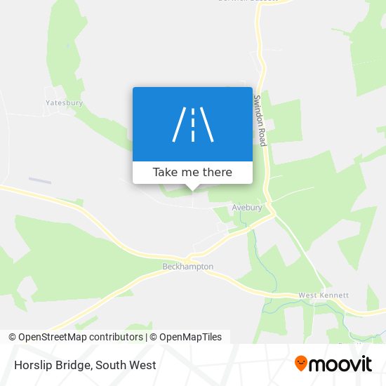 Horslip Bridge map