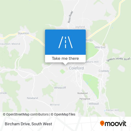 Bircham Drive map