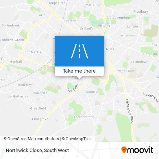 Northwick Close map