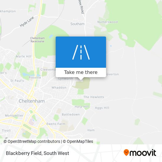 Blackberry Field map