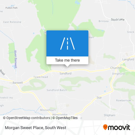 Morgan Sweet Place map