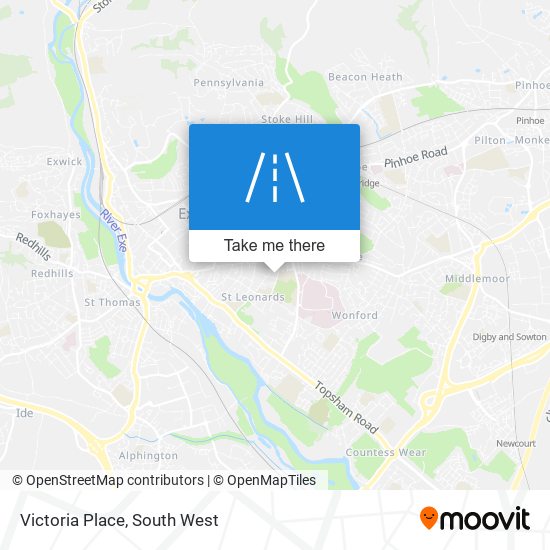 Victoria Place map