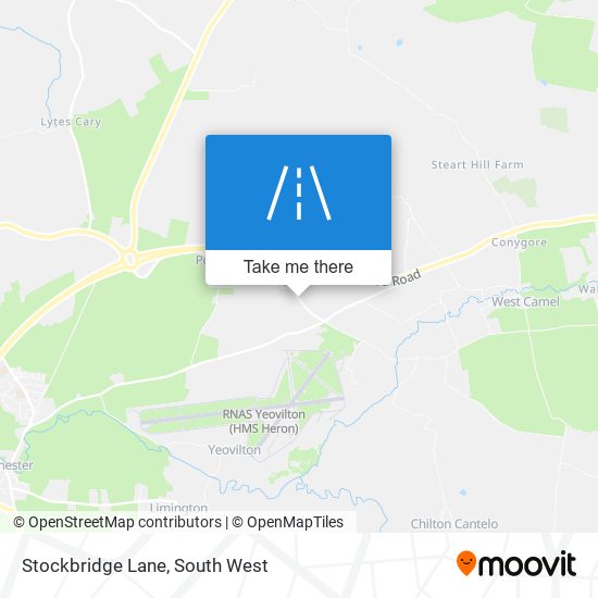 Stockbridge Lane map