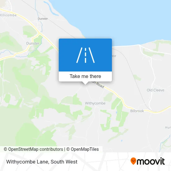 Carhampton Map How to get to Withycombe Lane, Carhampton by bus?