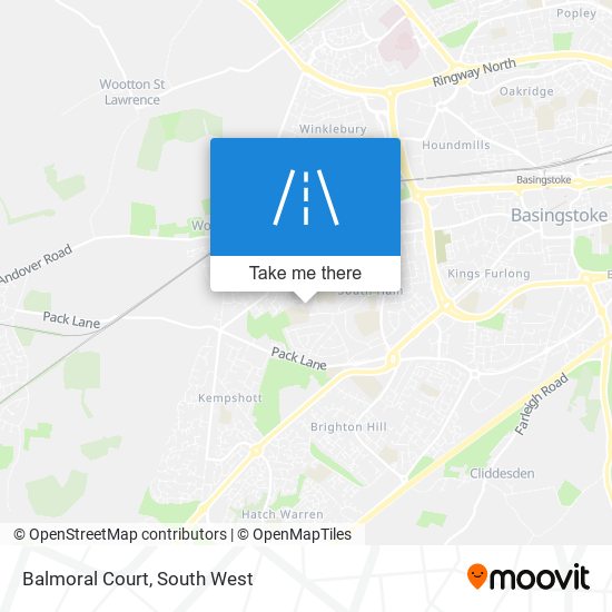 Balmoral Court map
