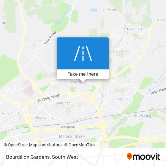 Bourdillon Gardens map