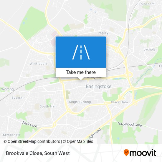 Brookvale Close map