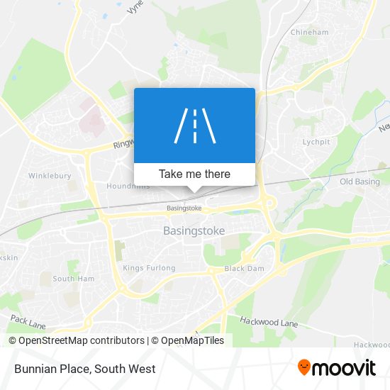 Bunnian Place map