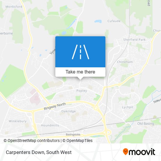 Carpenters Down map