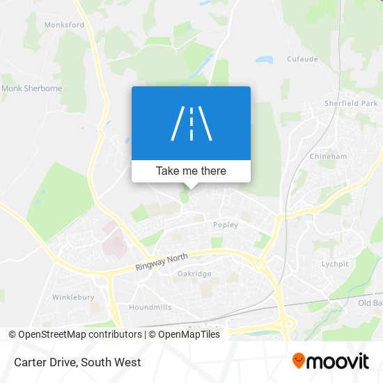 Carter Drive map