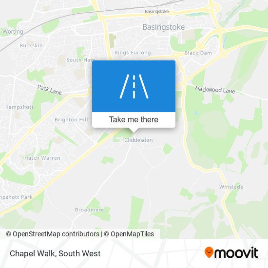 Chapel Walk map