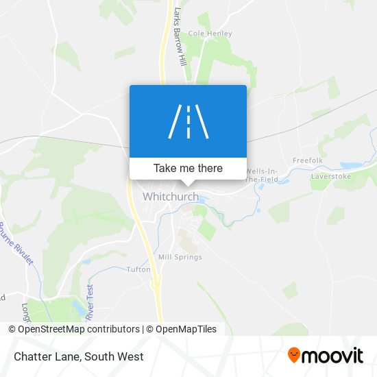 Chatter Lane map