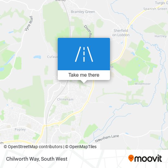 Chilworth Way map