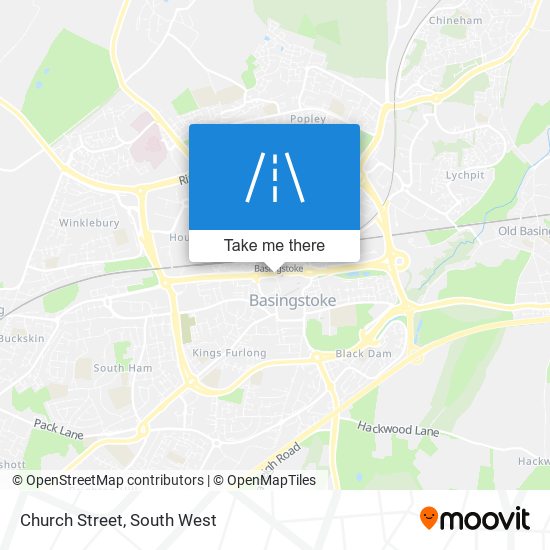 Church Street map