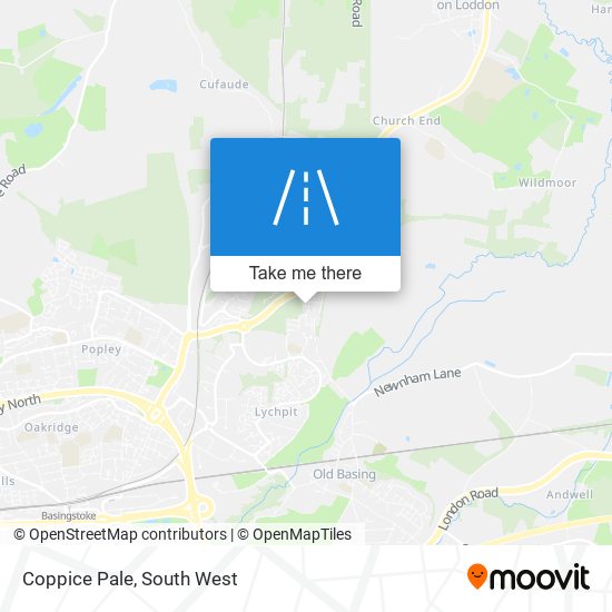 Coppice Pale map
