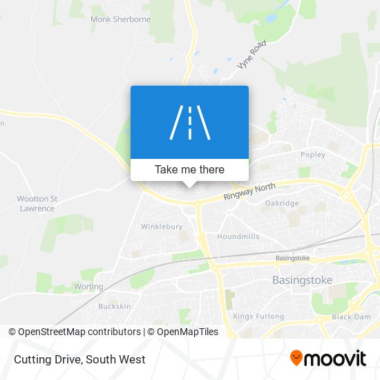 Cutting Drive map