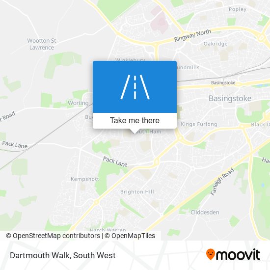 Dartmouth Walk map