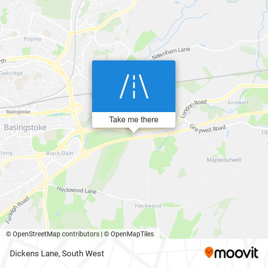 Dickens Lane map